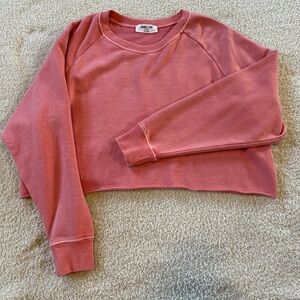 Double Zero Cropped Sweatshirt